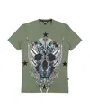Just Cavalli Item O-neck Short-sleeved T-shirt In Green