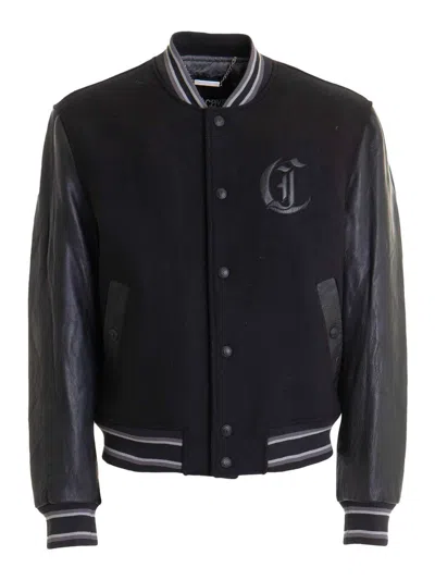 Just Cavalli Jacket In Black