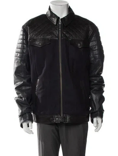 Pre-owned Just Cavalli Jacket In Black