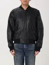 Just Cavalli Jacket  Men Color Black In Schwarz