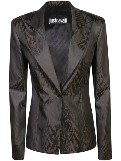 Just Cavalli Jackets In Black