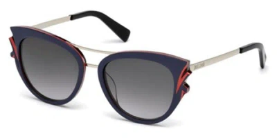Just Cavalli Jc 751s 92b Women's Sunglasses Blue Size 53