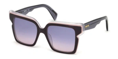 Just Cavalli Jc 823s 92z Women's Sunglasses Blue Size 51