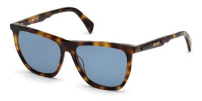 Just Cavalli Jc 837s 52v Men's Sunglasses Tortoiseshell Size 56 In Brown