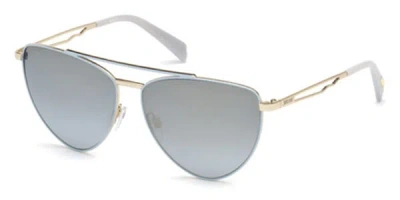 Just Cavalli Jc 839s 20c Women's Sunglasses Blue Size 58