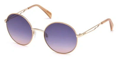 Just Cavalli Jc 840s 72w Women's Sunglasses Gold Size 54
