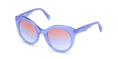 Just Cavalli Jc 911s 86z Women's Sunglasses Blue Size 54 In Gray