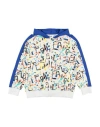 Just Cavalli Junior Toddler Boy Sweatshirt White Size 4 Cotton, Elastane In White