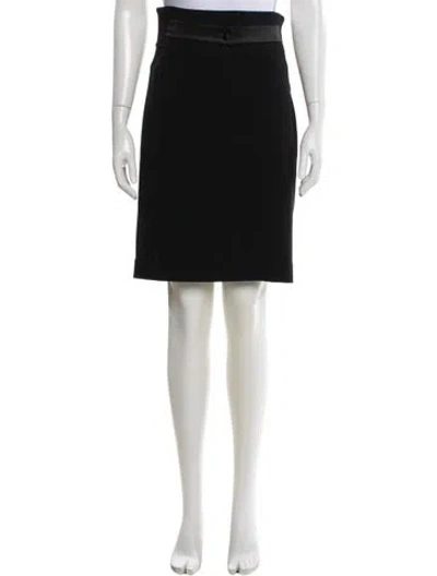 Pre-owned Just Cavalli Knee-length Skirt In Black