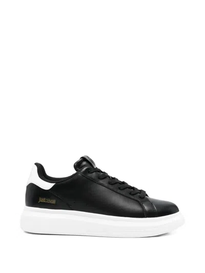 Just Cavalli Lace-up Sneakers In Multi
