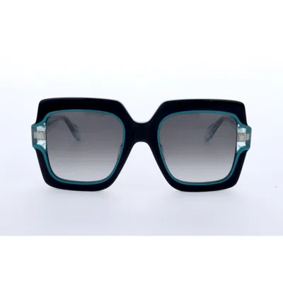 Just Cavalli Ladies Black Square Sunglasses Sjc023k