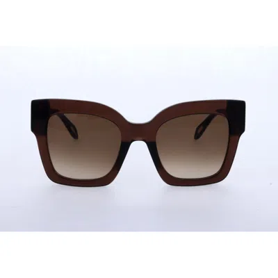 Just Cavalli Ladies Brown Square Sunglasses Sjc019k