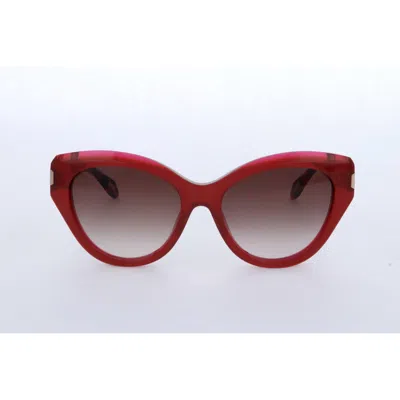Just Cavalli Ladies Red Square Sunglasses Sjc033