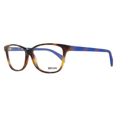 Just Cavalli Plastic Women's Frames In Brown