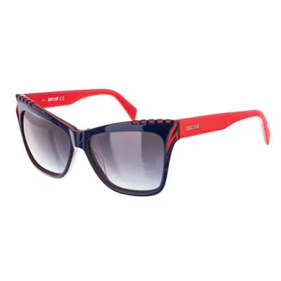 Just Cavalli Bicolor Plastic Sunglasses In Blue