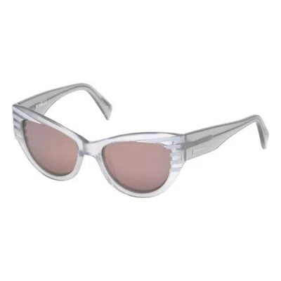 Just Cavalli Plastic Women's Sunglasses In Grey