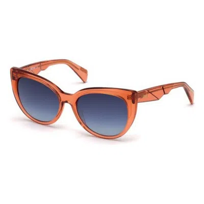 Just Cavalli Plastic Women's Sunglasses In Red