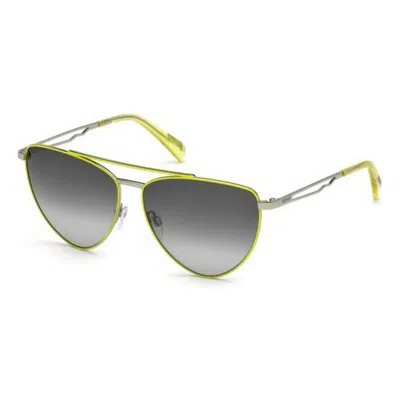 Just Cavalli Metal Women's Sunglasses In Yellow