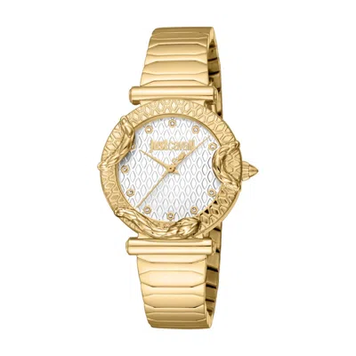 Just Cavalli Ladies' Watch  Atrani 2023-24 Collection ( 32 Mm) Gbby2 In Gold