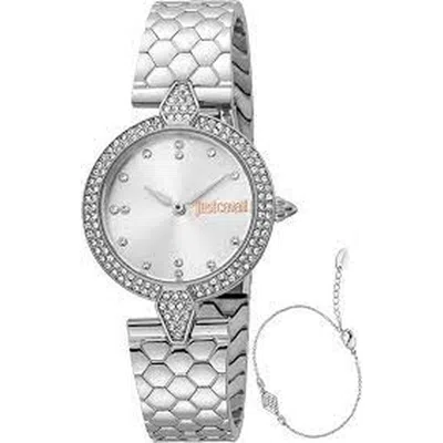 Just Cavalli Ladies' Watch  Glam Chic Special Pack ( 30 Mm) Gbby2 In White