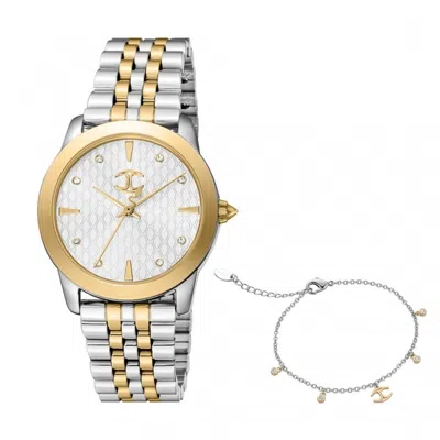 Just Cavalli Ladies' Watch  Glam Chic Special Pack ( 34 Mm) Gbby2 In Gold