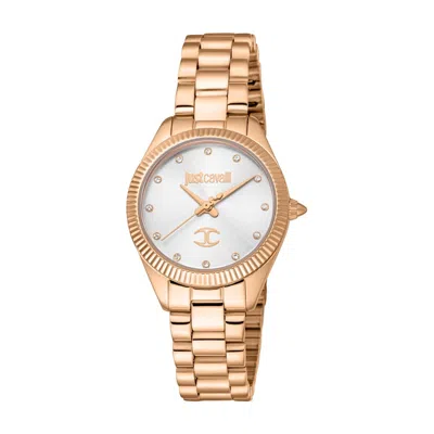 Just Cavalli Ladies' Watch  Pacentro 2023-24 Collection ( 30 Mm) Gbby2 In Gold