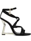 Just Cavalli Lady J Sandal In Black