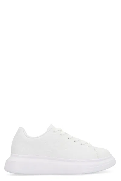 JUST CAVALLI JUST CAVALLI LEATHER LOW-TOP SNEAKERS