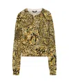 Just Cavalli Leopard-print Sweater In Brown
