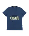 Just Cavalli Letter T-shirt In Blue