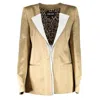 Just Cavalli Linen Women Women's Jacket