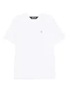 Just Cavalli Logo-detail Cotton T-shirt In White