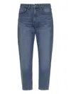 Just Cavalli Logo-embroidered Jeans In Blue