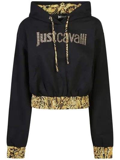 JUST CAVALLI LOGO HOODIE