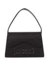 Just Cavalli Logo-lettering Shoulder Bag In Black