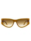 Just Cavalli Logo-lettering Sunglasses In Brown