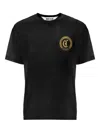 Just Cavalli Logo-plaque T-shirt In Black