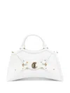 Just Cavalli Logo-plaque Tote Bag In White