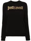Just Cavalli Hoodie In Schwarz