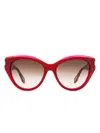 Just Cavalli Logo-print Sunglasses In Red