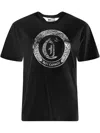 Just Cavalli Short-sleeved T-shirt In Black