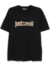 Just Cavalli Logo-print T-shirt In Schwarz