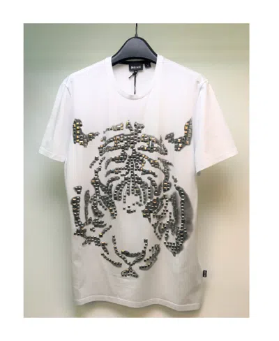 Just Cavalli Logo Short-sleeved T-shirt In White