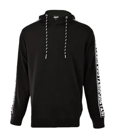 Just Cavalli Logo Sweater In Black