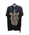 Just Cavalli Logo T-shirt With Round Neck In Black