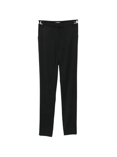 Just Cavalli Logo Trousers In Black