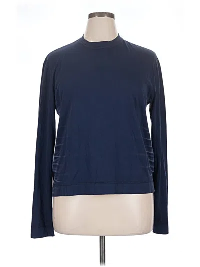 Pre-owned Just Cavalli Long Sleeve Turtleneck In Blue