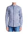 Just Cavalli Long-sleeved Shirt In Blue