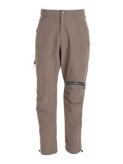 Just Cavalli Loose Fit Button Pants In Verde