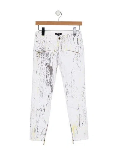 Pre-owned Just Cavalli Low-rise Skinny Leg Jeans In Blue